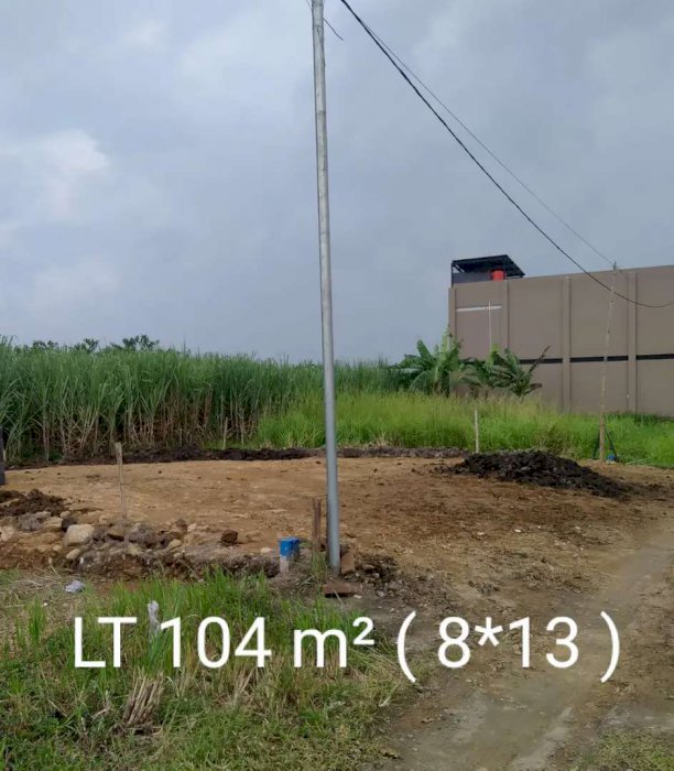 Tanah SHM Depan Pondok Modern Junwangi