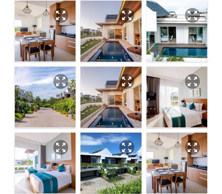 Dijual villa view dan baru Ungasan Bali