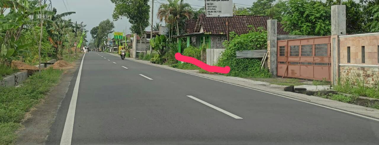 Dijual SHM Sawah Lokasi Utara RM Bebek Pondok Galih Palagan