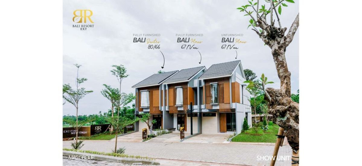 Rumah Cantik Bergaya Bali di Serpong dekat BSD Tangerang Selatan