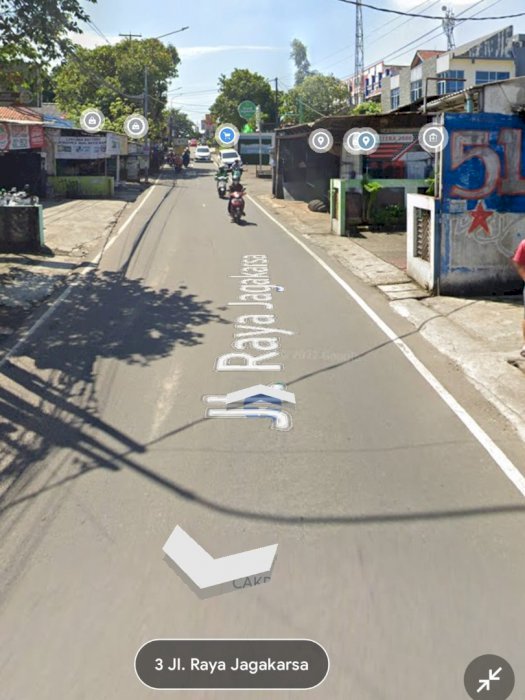 Tanah Kav. B Gratis IMB di Jln Jagakarsa