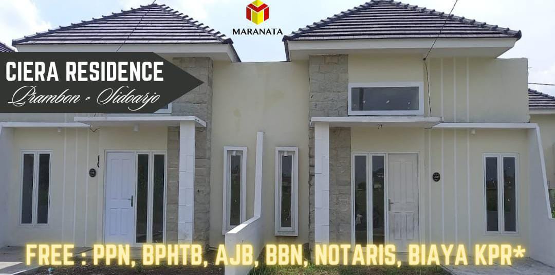 DI JUAL PERUMAHAN CIERA RESIDENCE DI  KRIAN SIJOARJO