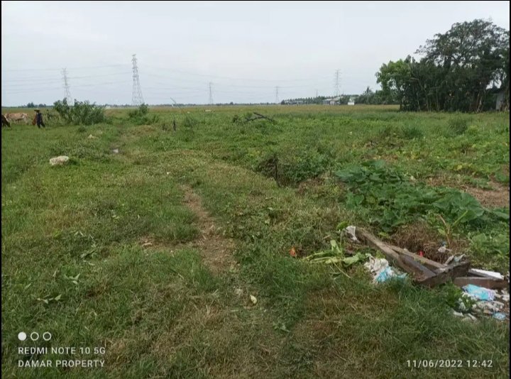Tanah Kavling Siap bangun dan bebas banjir di sukamekar babelan