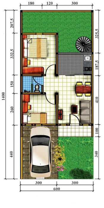 di jual rumah cluster agung indah curug