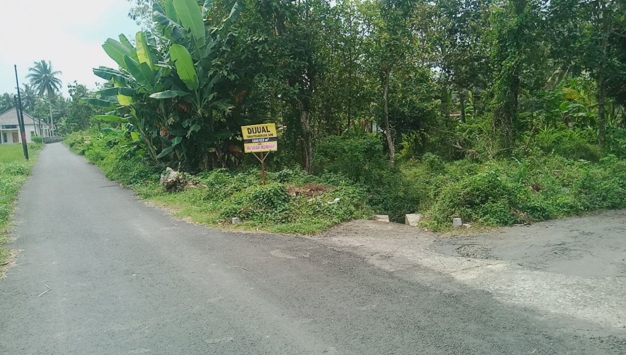 Jual tanah pekarangan SHM,  stategis di Wates Kulon Progo