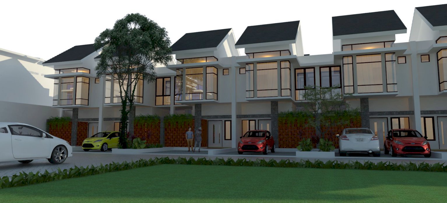 Dijual Rumah Konsep Villa Lokasi Strategis Dekat Kantor DPRD Malang