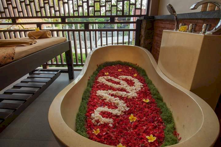 Resort dan spa Gianyar Ubud Bali view,,,hoki bagus