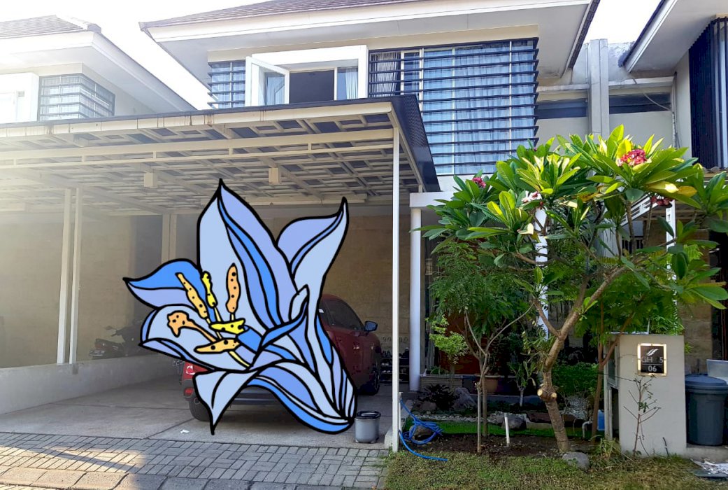 DI JUAL RUMAH 2 LANTAI PERUM CITRA GARDEN DI KOTA SIDOARJO SURABAYA