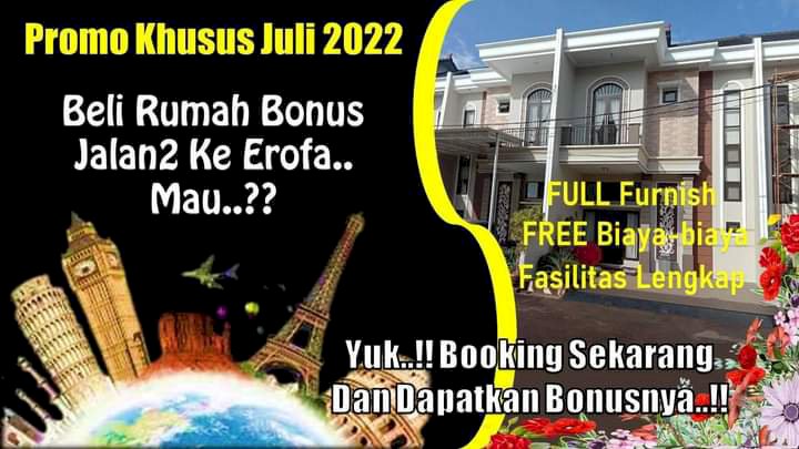 Rumah 2 Lantai Siap Huni 4 kamar kamar tidur Cibubur Free Biaya2