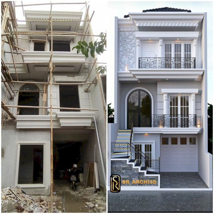 Rumah Cluster . Kav. A ( Progres Bangun ) Pejaten Pasar Minggu