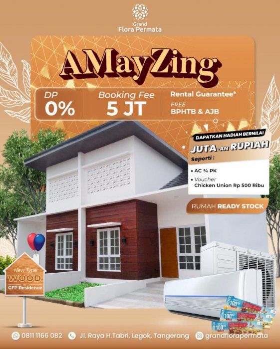 Rumah 400 juta 7 menit tol 7 menit stasiun parung panjang