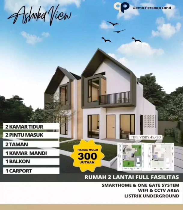 Rumah tanpa BI Checking sekitar BSD