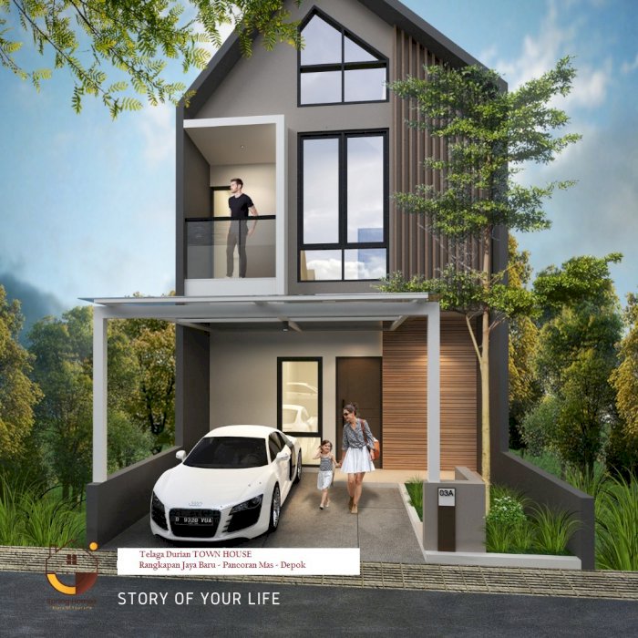 Dipasarkan Hunian 2 Lantai Smart Home