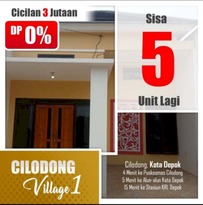 Cluster Cilodong village 1