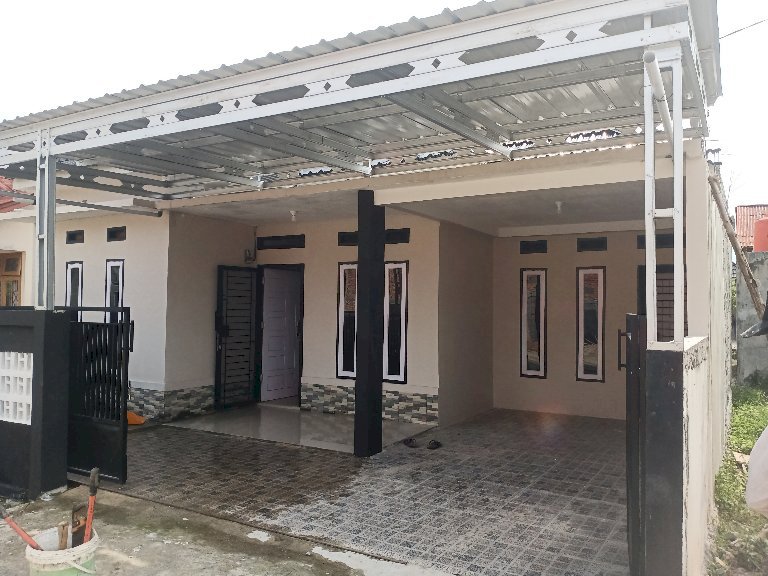 Dijual Rumah BARU type 70/117 jln Muhajirin Ujung Arengka pku