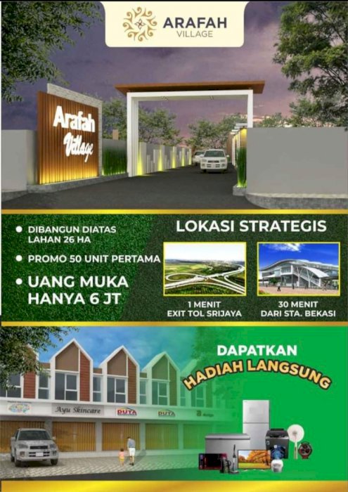 Rumah subsidi hanya 1menit dr exit tol cikincing - cibitung