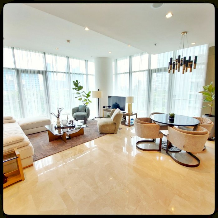 Verde 2  Dijual Unit 3+1BR Pool View Low Fl Unit Terbaik di Setiabudi