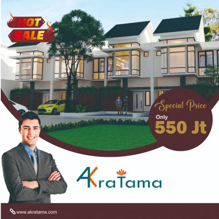 FOR SALE HUNIAN KONSEP VILLA BANYAK KEUNTUNGAN