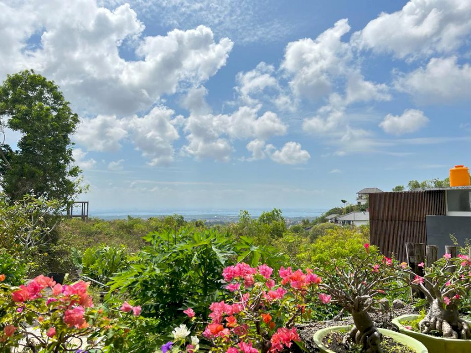 Dijual tanah langka view pantai dan gwk lokasi ungasan dekat pantai