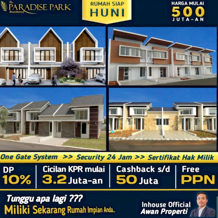 The Paradise Park Residence 3 Hunian Cantik dekat Bandara Soekarno