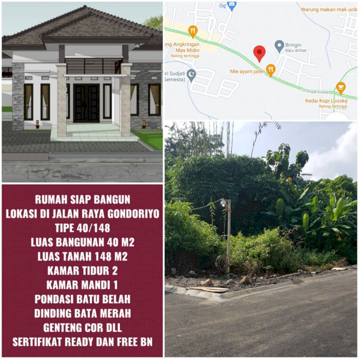 Rumah Baru Pesan Bangun Beringin Ngaliyan Semarang