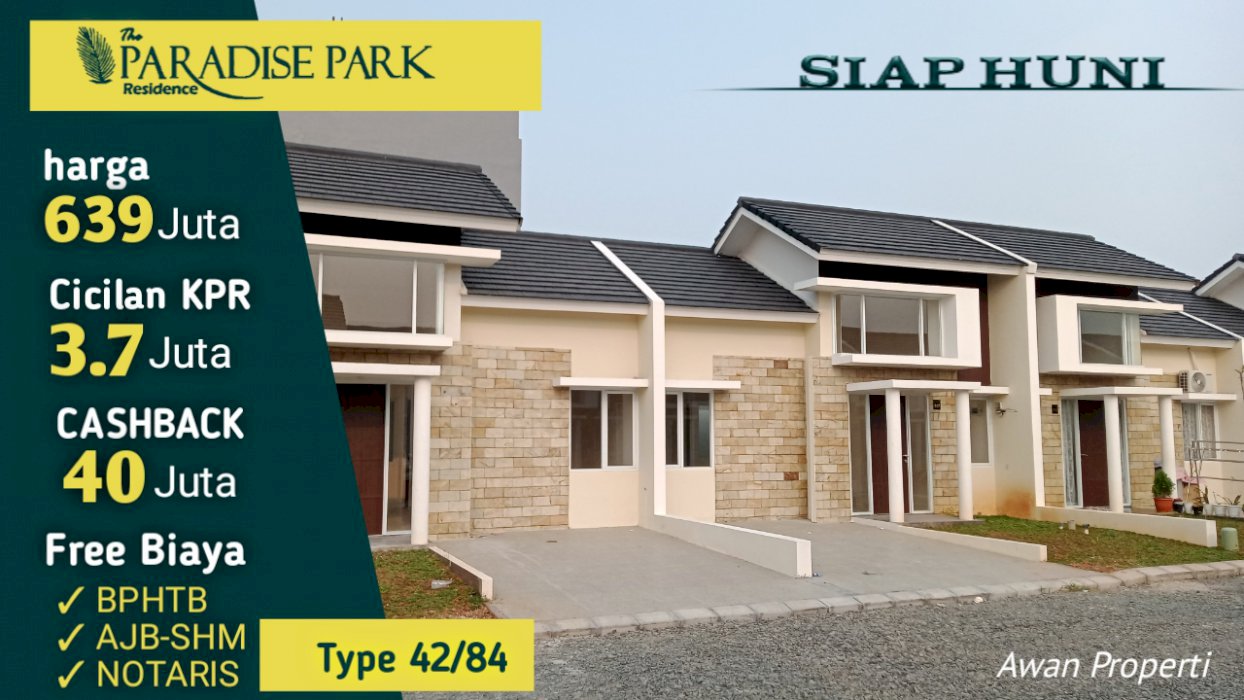 The Paradise Park Residence 3 Hunian Premium di Utara Tangerang