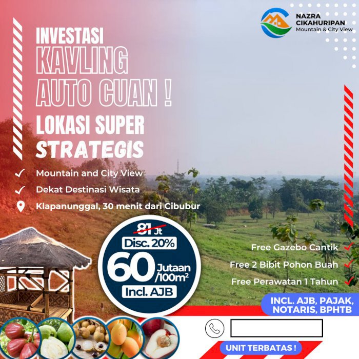 Tanah Kavling Harga Terjangkau Di Bogor Timur