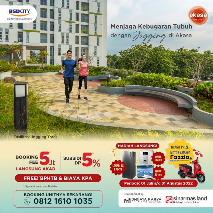 Investasi&Hunian Terbaik dikota Bsd