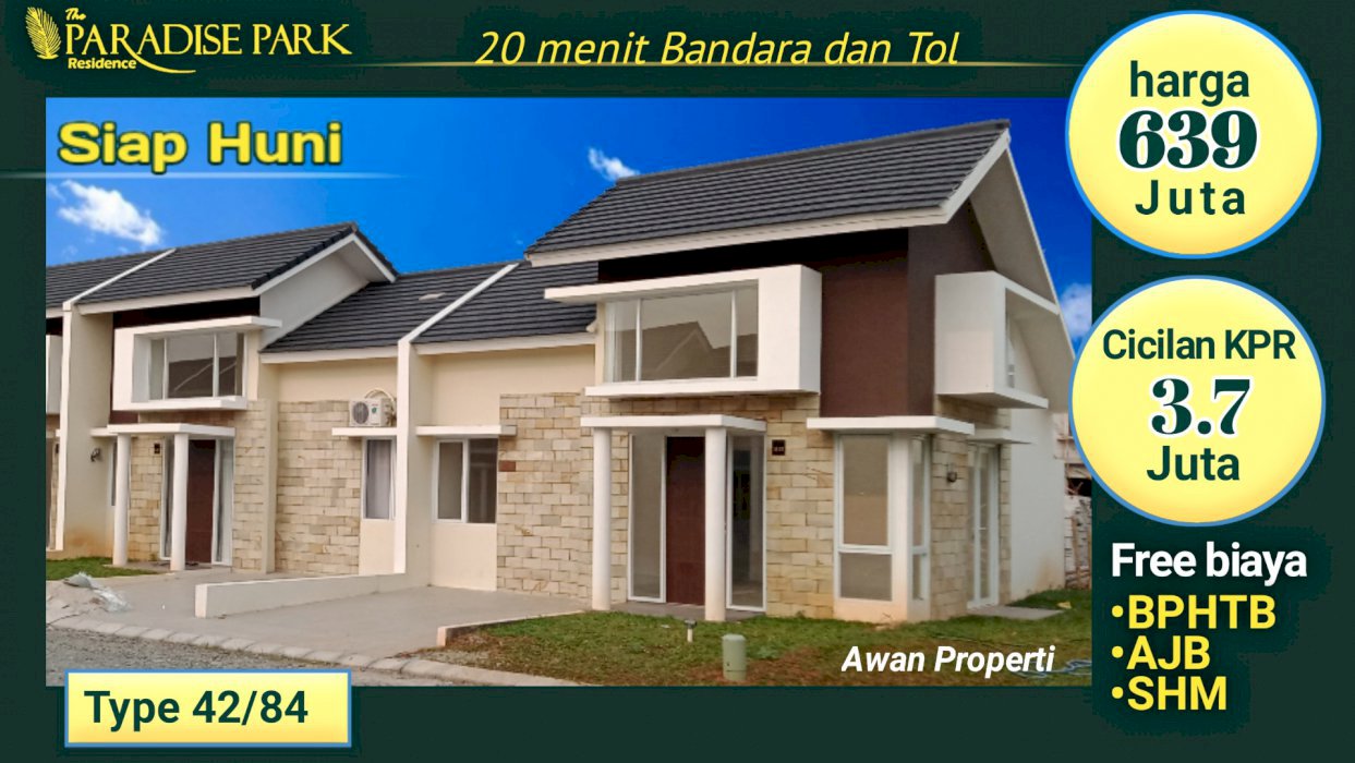 HUNIAN STRATEGIS DEKAT KAWASAN BISNIS @The Paradise Park Residence 3