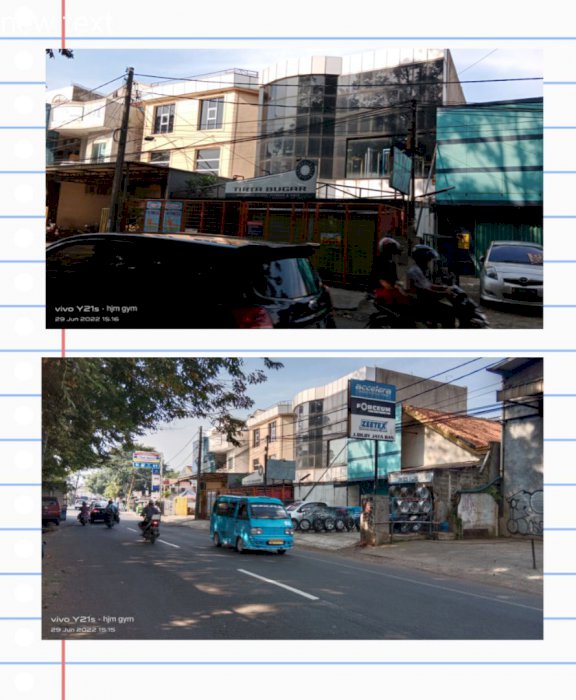 Ruko dan rumah gandeng 3lantai di cimone tangerang.