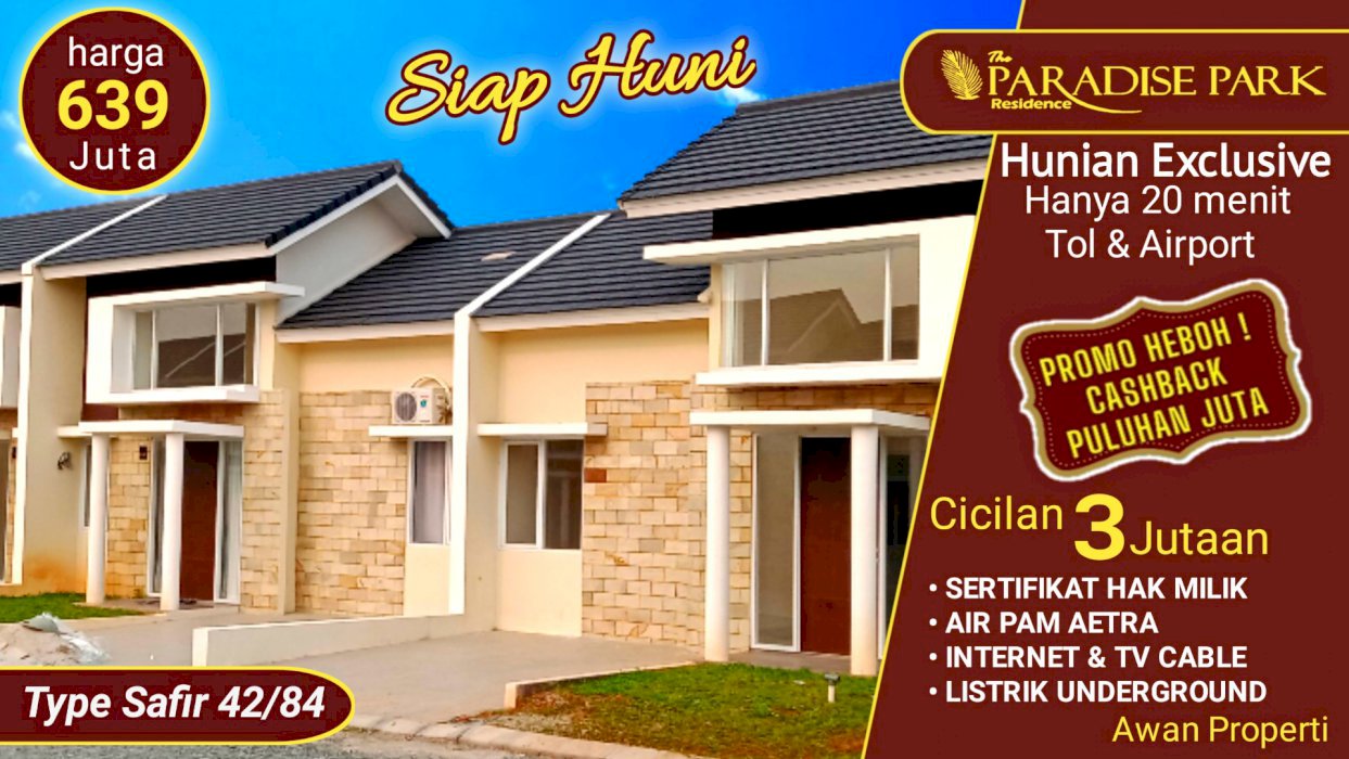 STOCK TERBATAS..HUNIA EXCLUSIVE DEKAT BANDARA-SOEKARNO-HATTA