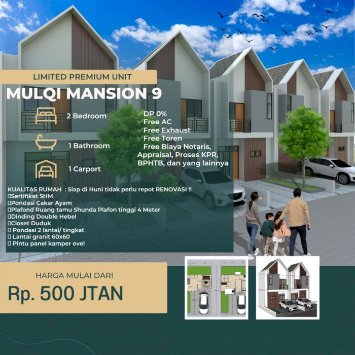 Ayo kepoin Rumah Tanpa Dp dan angsuran 100rb an/hari