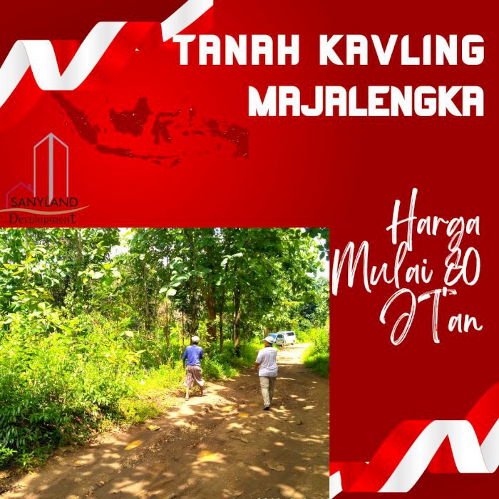 Ditawarkan Tanah Kavling Majalengka Dekat Pusat Kota Majalengka