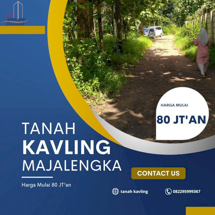 Ditawarkan Tanah Kavling Belakang Universitas Majalengka