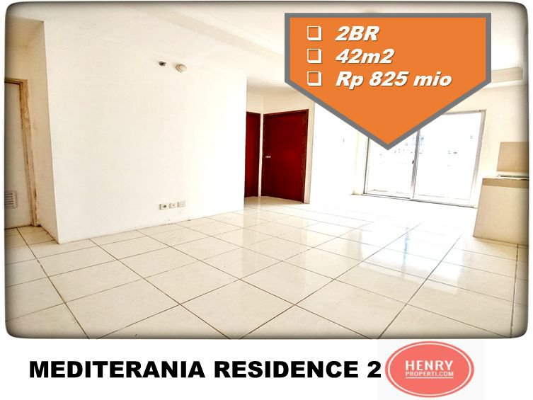 Dijual Cepat Harga Termurah Medit 2 unit 2BR Dibawah Market Buanget