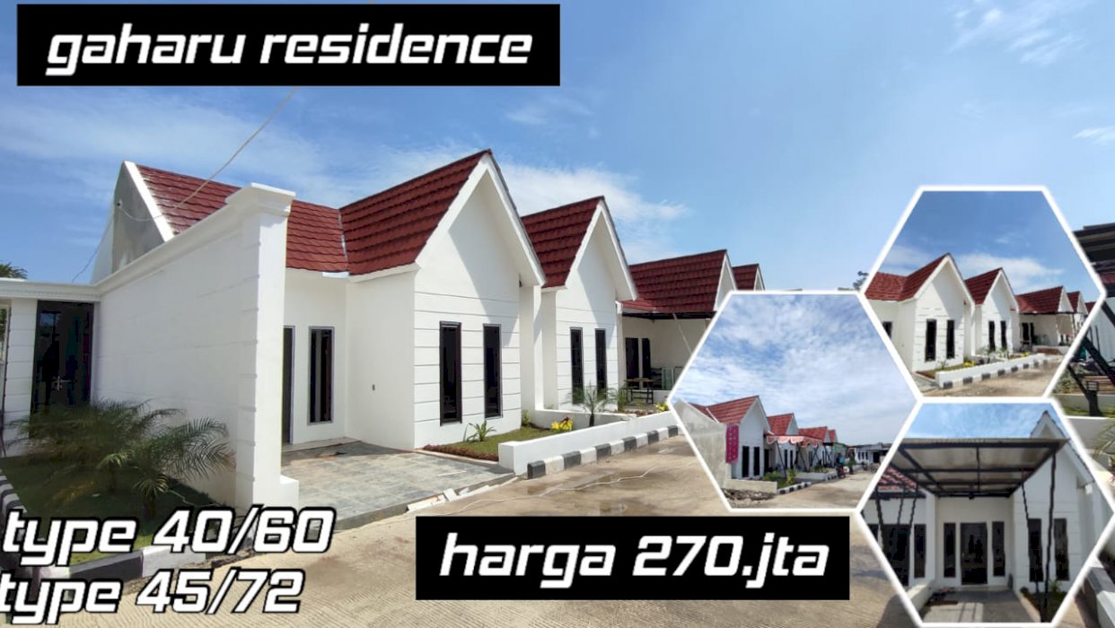 Rumah murah mewah bebas banjir ,KPR DP 0%,siap huni dan indent