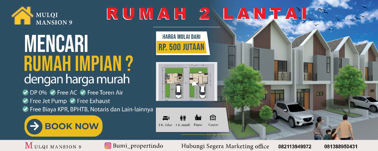 Rumah DP 0% Di  Depok Selatan Jakarta