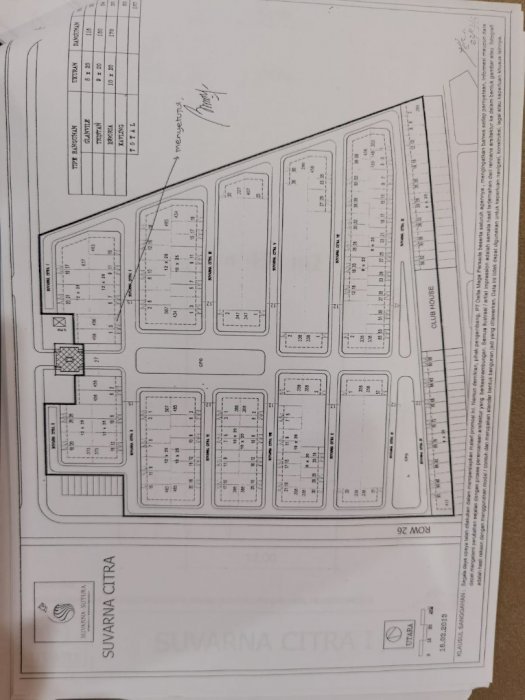 Jual cepat tanah Kavling  Suvarna Citra Pasar Kemis