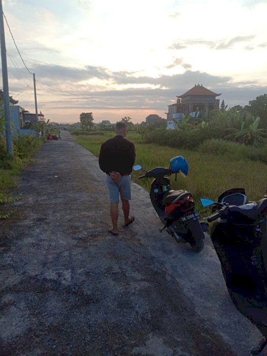 Dijual tanah di timur patung barong batubulan