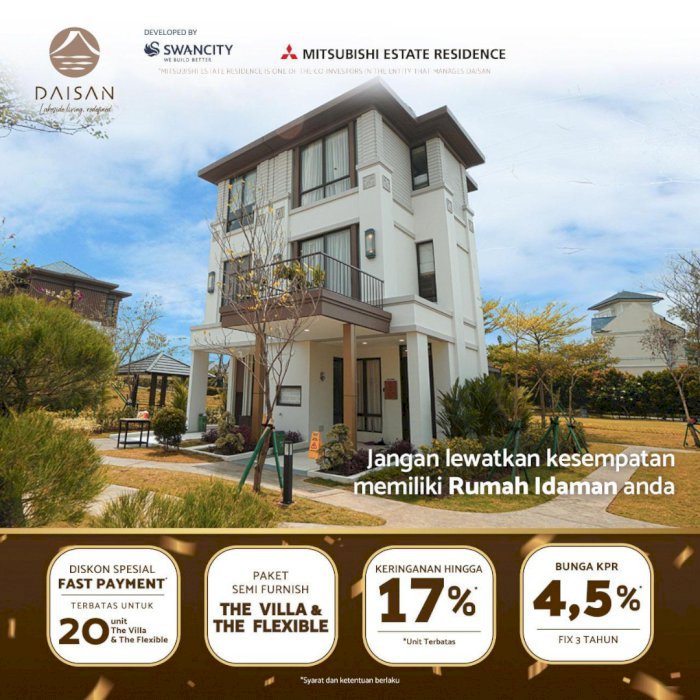 DI JUAL PERUMAHAN CANTIK LAVON SWANCITY, CIKUPA TANGERANG