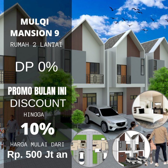 Di jual Rumah Tanpa DP bonus AC dll