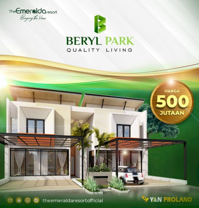 Dijual Rumah Mewah Murah View Perbukitan Sejuk & Nyaman