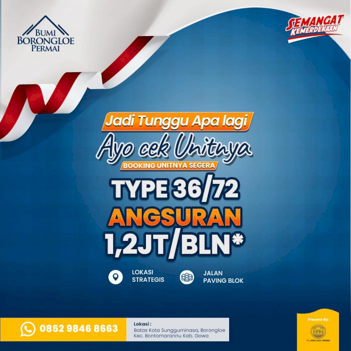 Perumahan Borongloe Permai 2