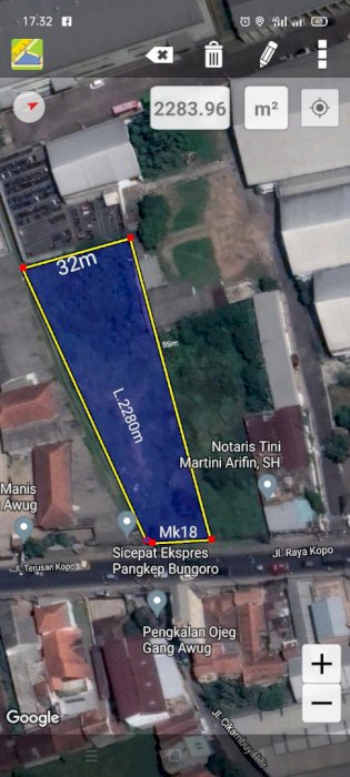 JUAL TANAH 2.280 METER SIAP BANGUN DI KOPO KATAPANG !
