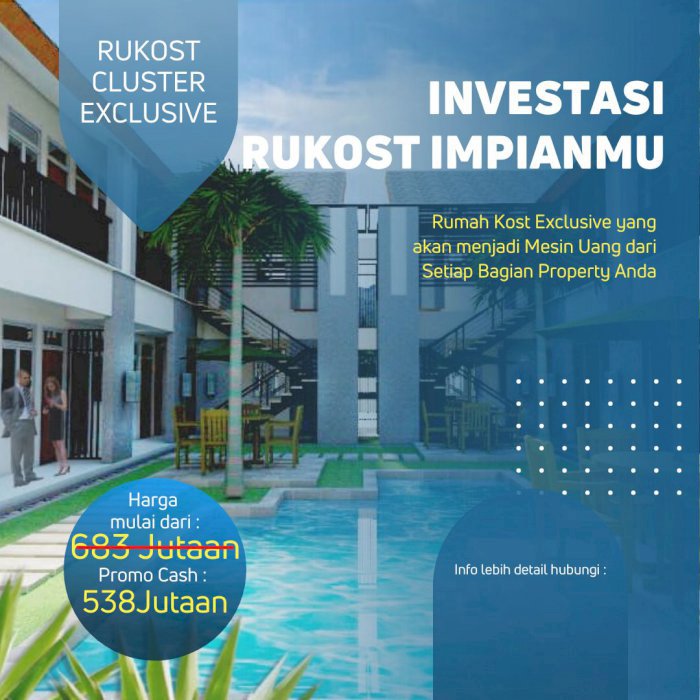 Rumah Kost Strategis Dekat Jalan Raya di Karang Pawitan Karawang Barat