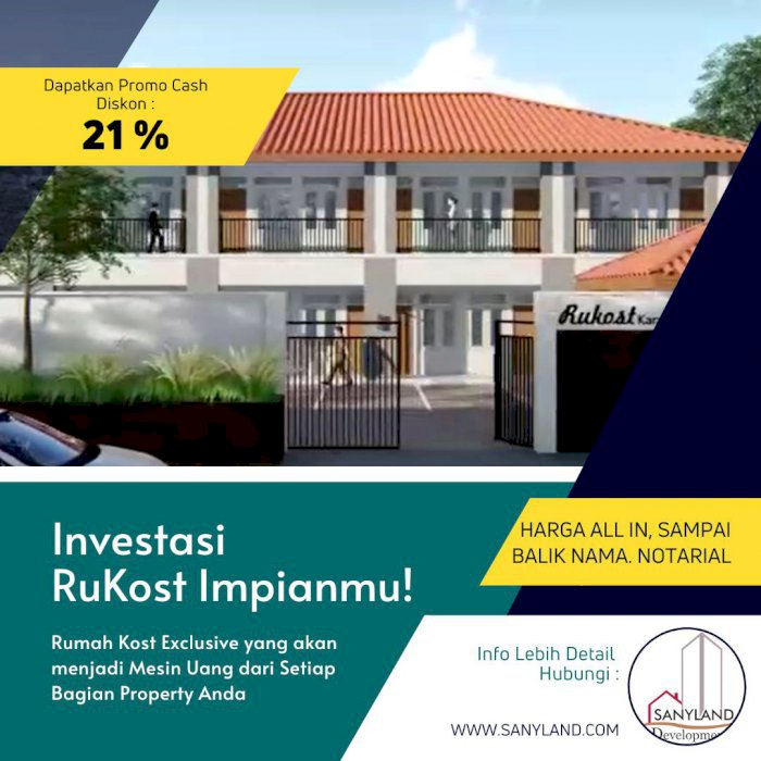 RuKost Sanyland Karang Pawitan Karawang Sangat Potensial