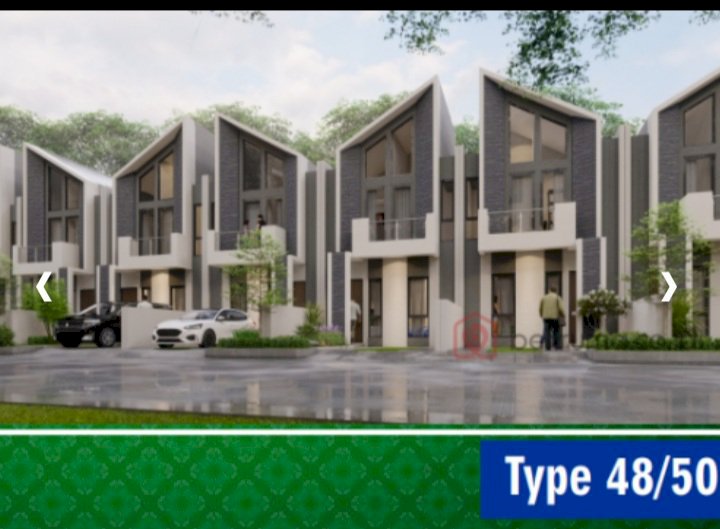 Rumah dua lantai 500 jt an di Kawasan BSD Cisauk