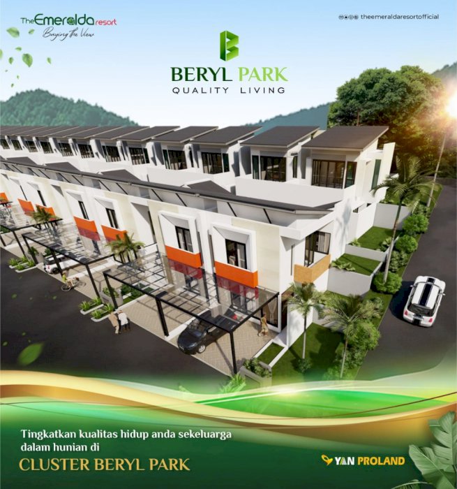 Dijual Rumah Mewah View Perbukitan Sejuk Indah & Asri