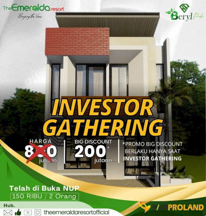 Dijual Rumah Mewah Masa Depan View Perbukitan Sejuk & Asri Di Bandung