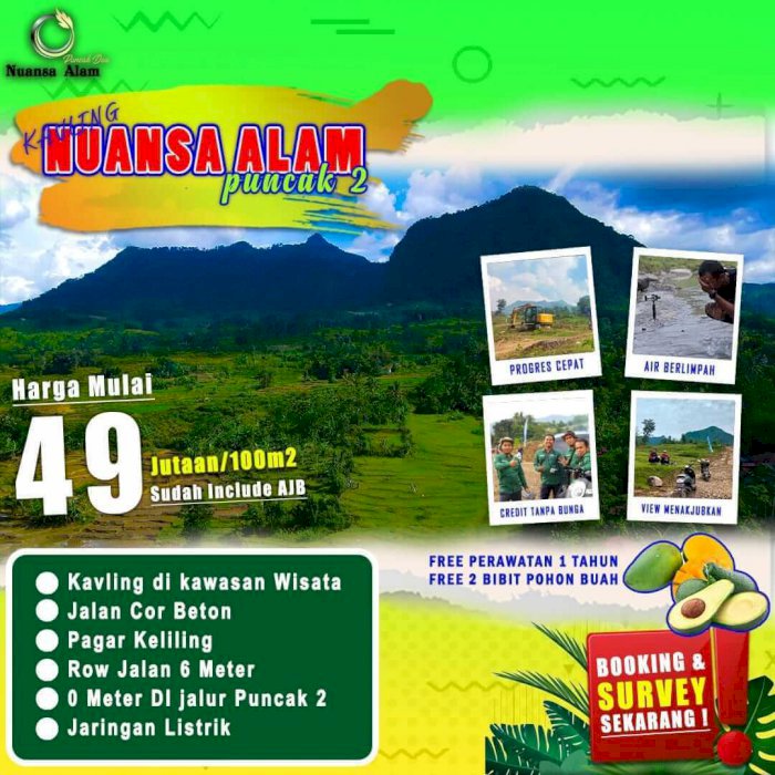 Jual Kavling Produktif Murah di bogor